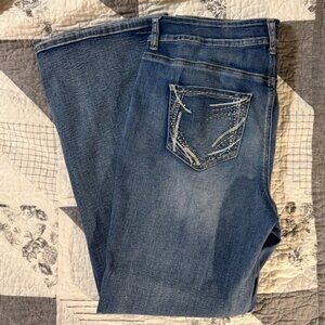 Maurices Women's Boot Cut Blue Jeans